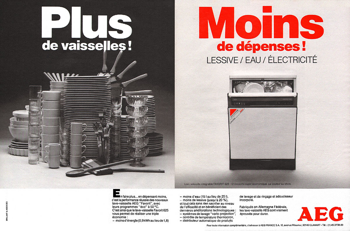 Advert Aeg 1987