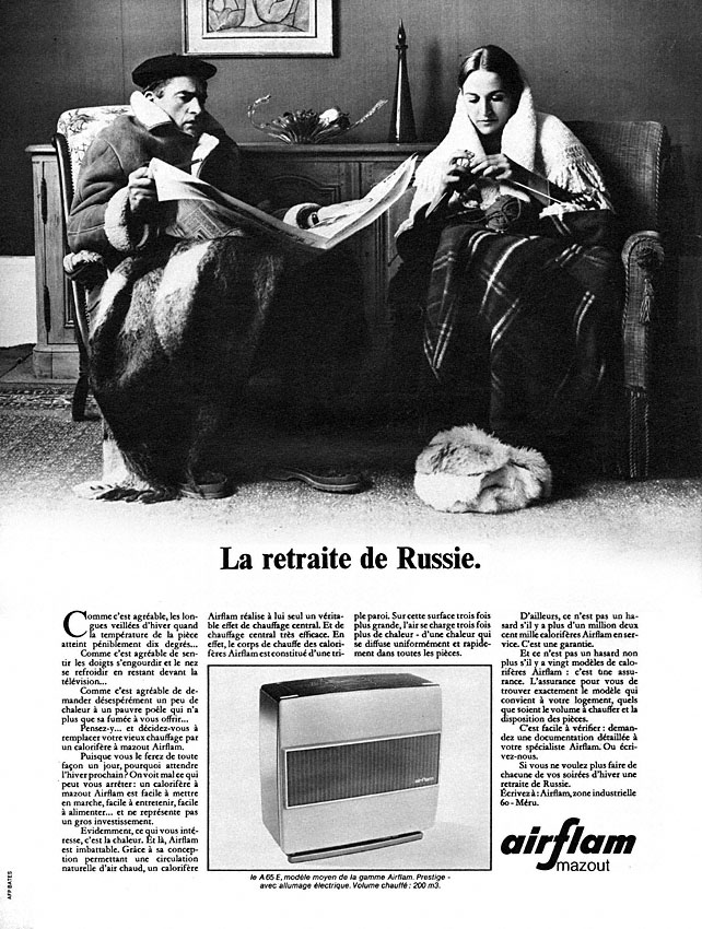 Advert Airflam 1969