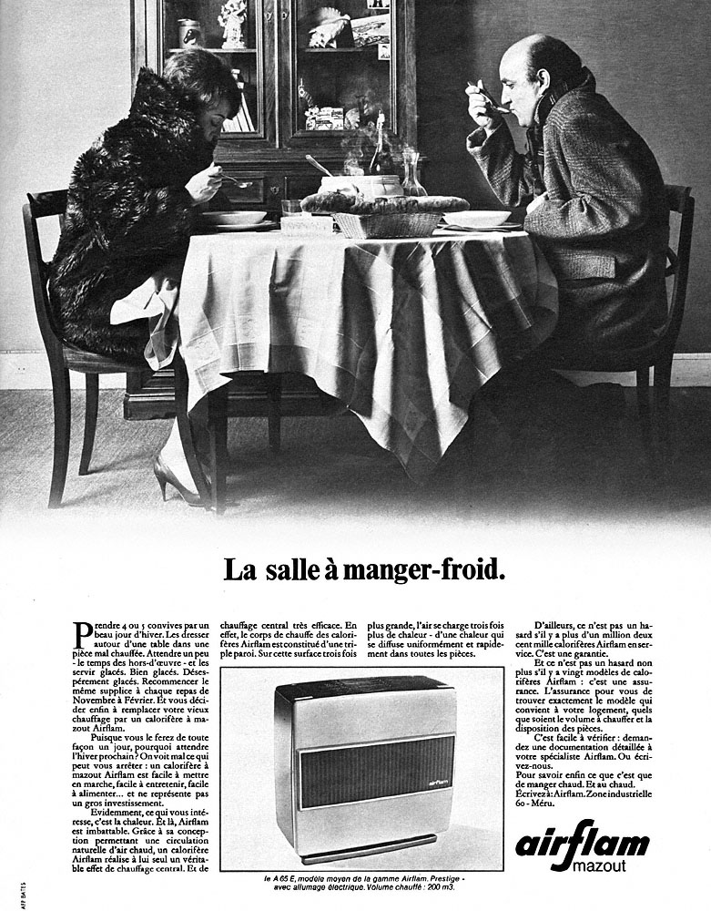 Advert Airflam 1969