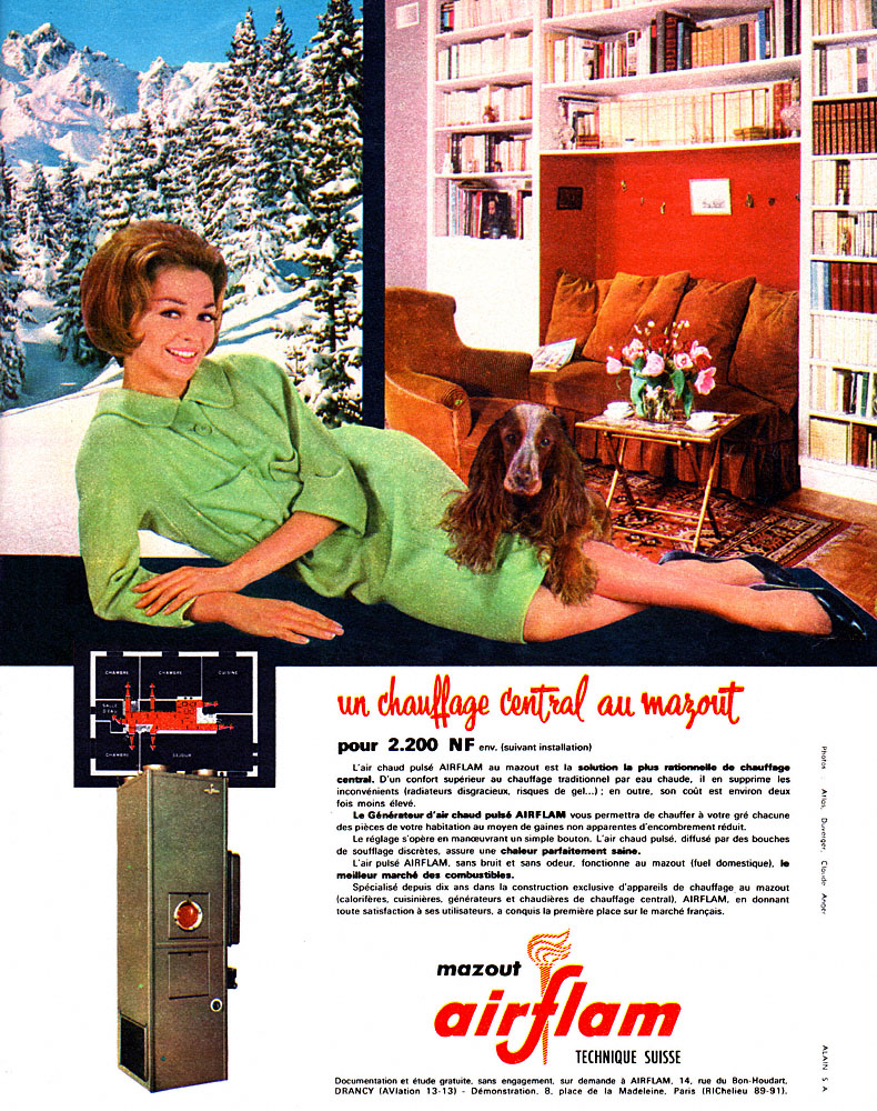 Advert Airflam 1962