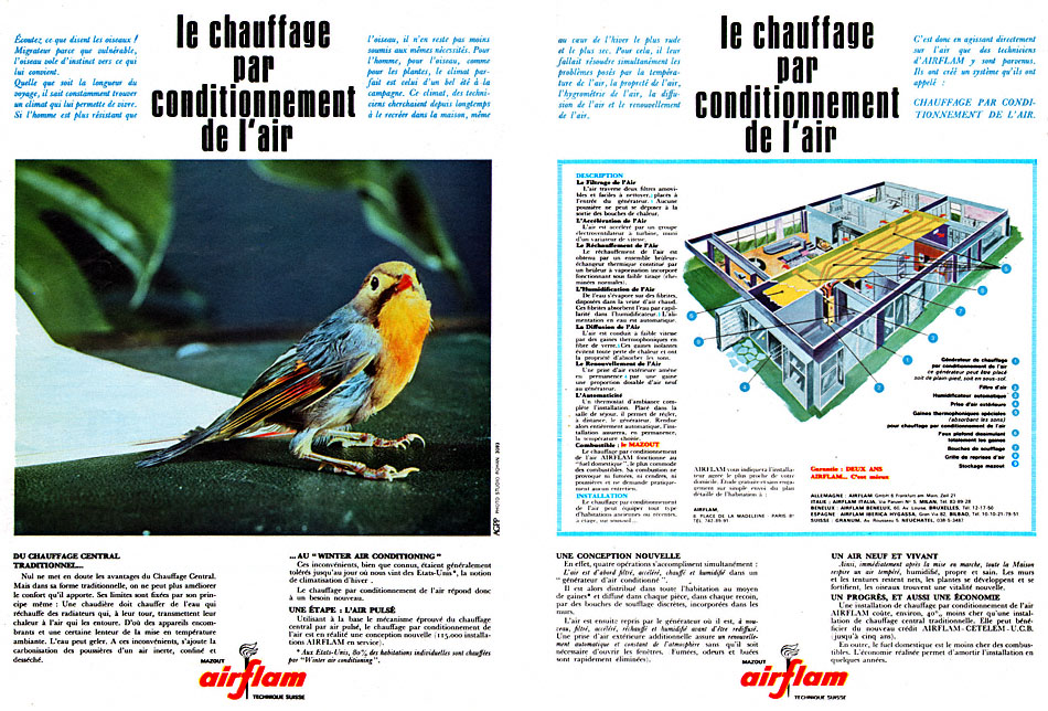 Advert Airflam 1967