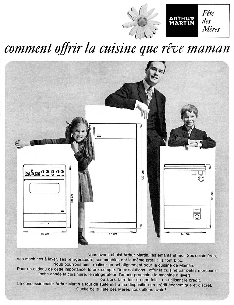 Advert Arthur Martin 1964