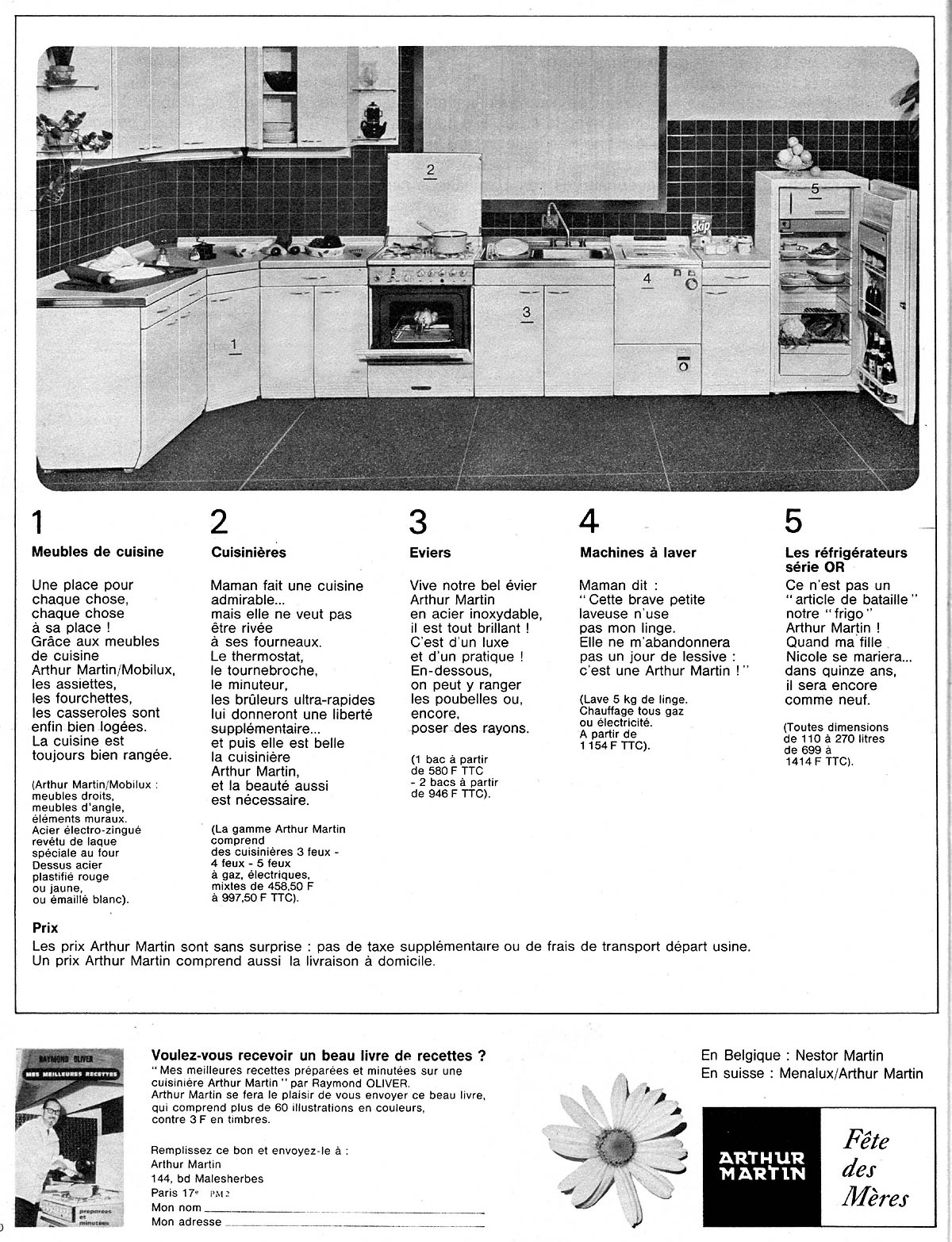 Advert Arthur Martin 1964