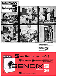 Advert Bendix 1962