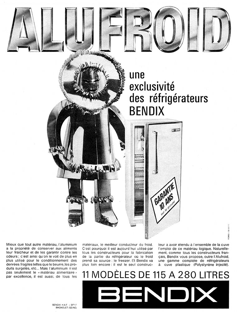 Advert Bendix 1964
