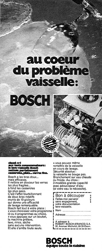 Advert Bosch 1970