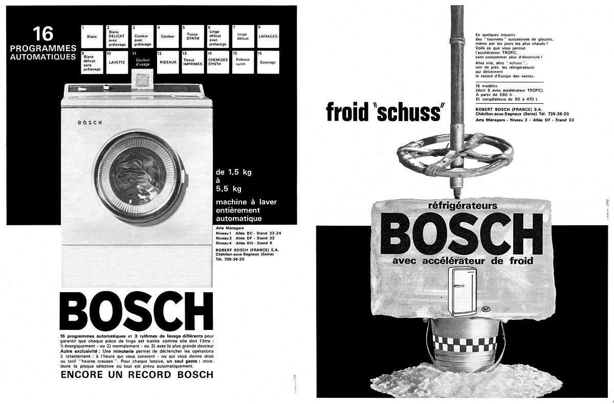 Advert Bosch 1964