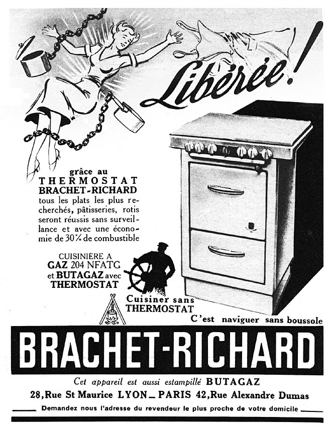 Advert Brachet Richard 1952