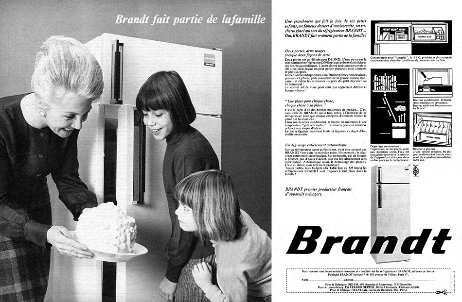 Advert Brandt 1971