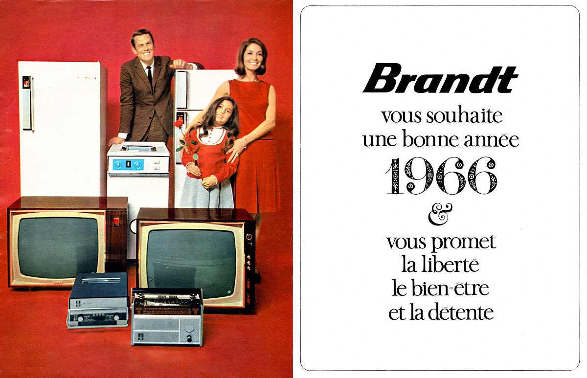 Advert Brandt 1966