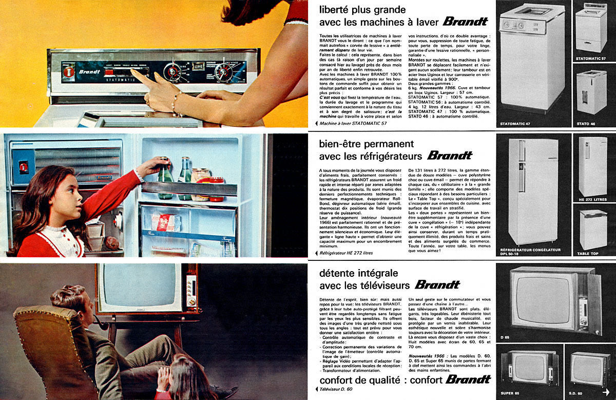 Advert Brandt 1966