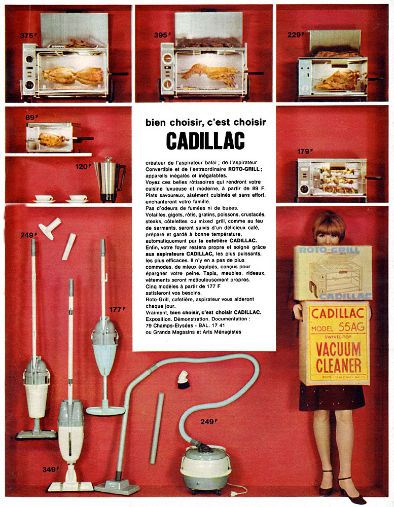 Advert Cadillac 1966