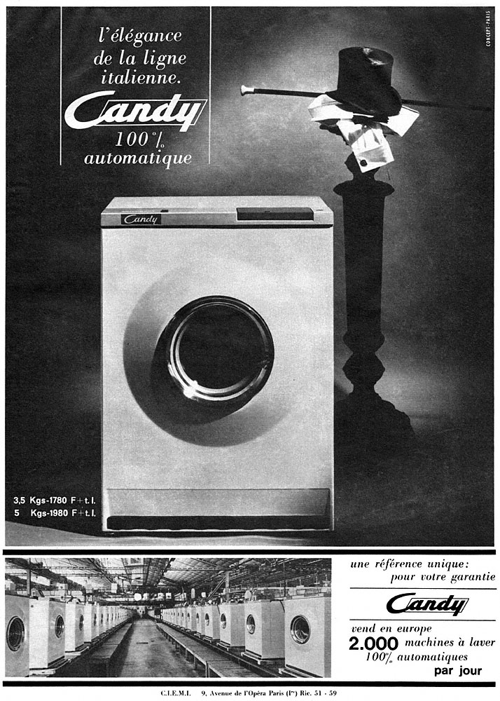 Advert Candy 1963