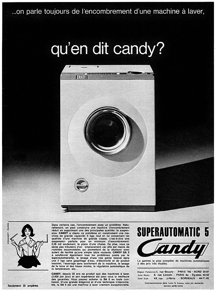 Advert Candy 1965