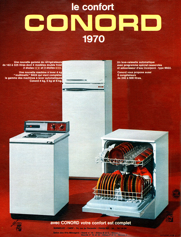 Advert Conord 1970