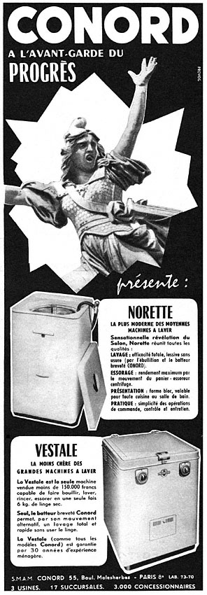 Advert Conord 1955