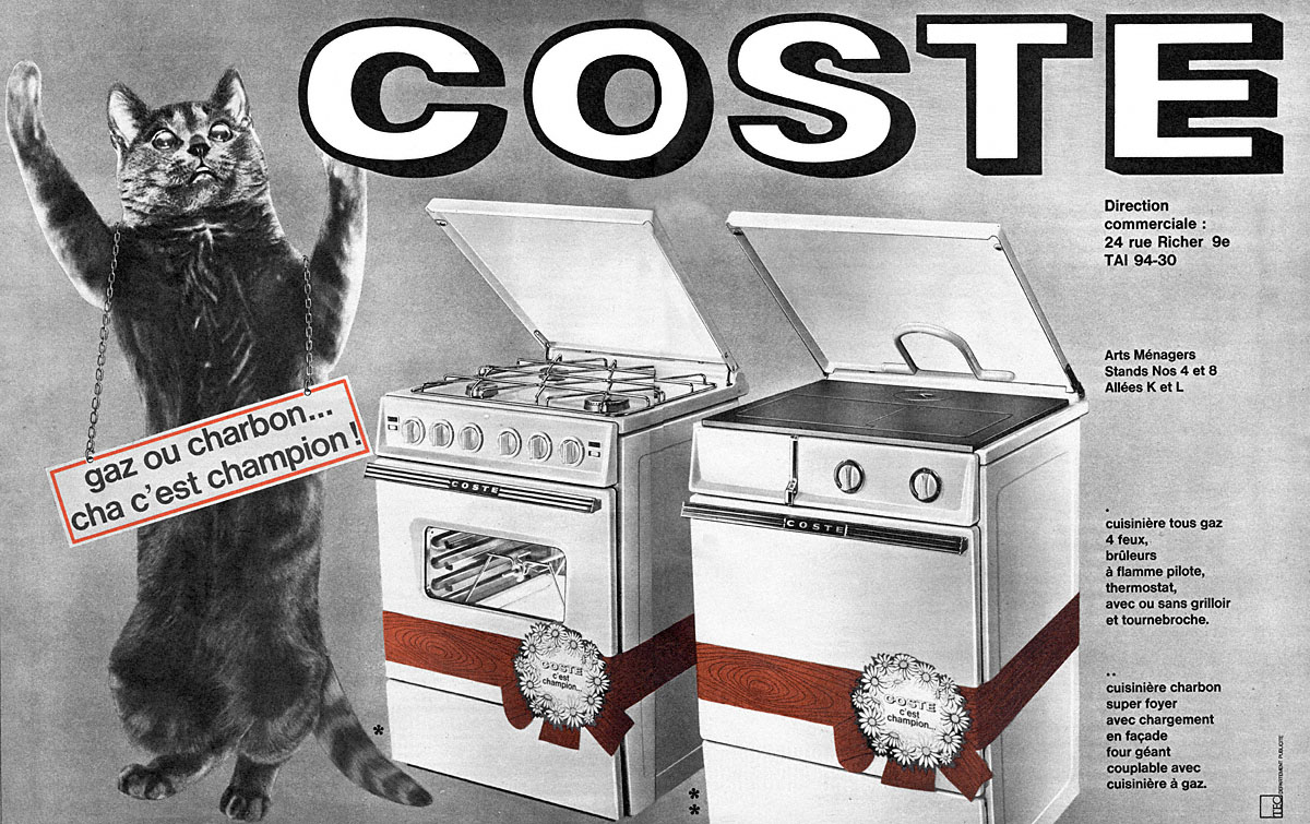 Advert Coste 1964