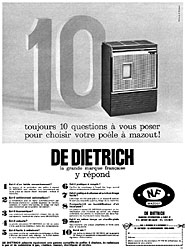 Advert De Dietrich 1967