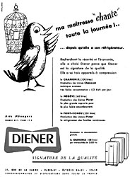 Advert Diener 1954