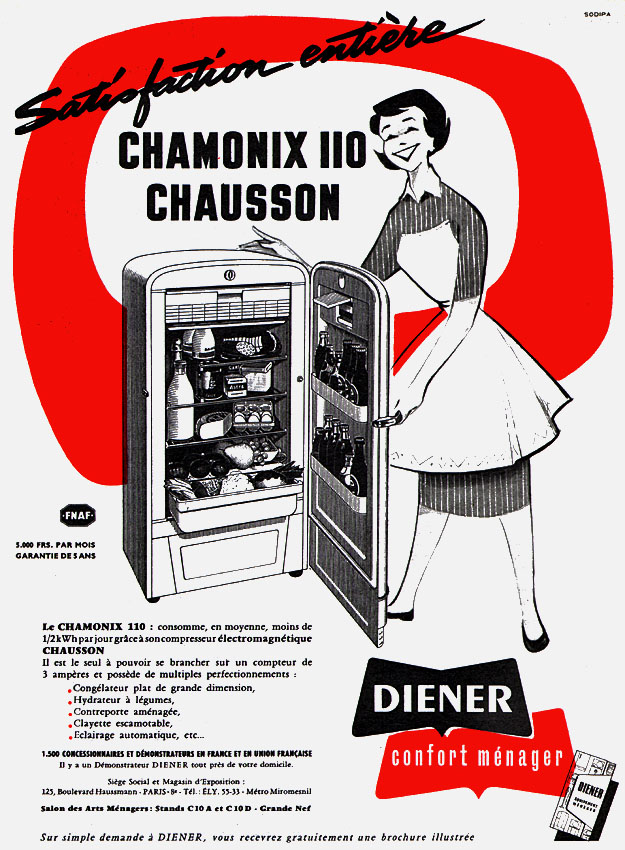 Advert Diener 1957