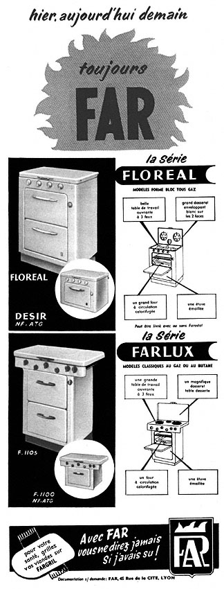 Advert Far 1953