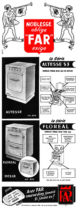 Advert Far 1953