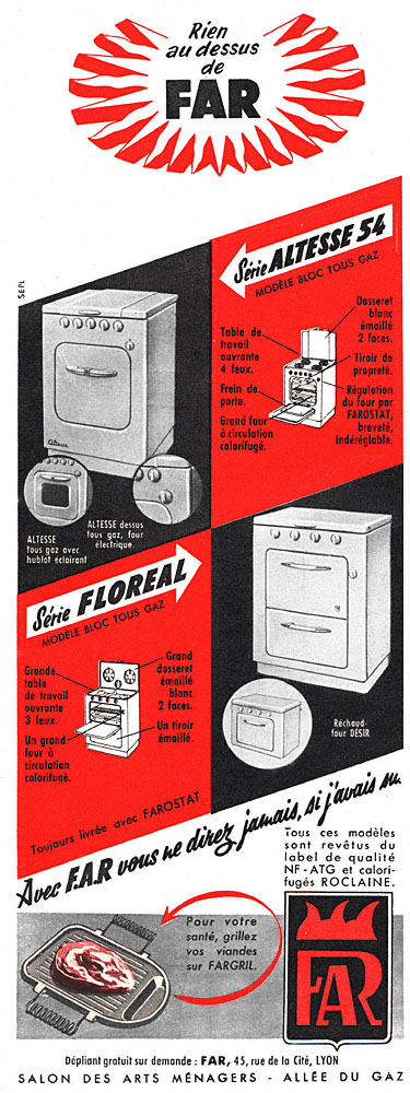 Advert Far 1954