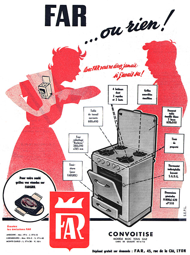 Advert Far 1955