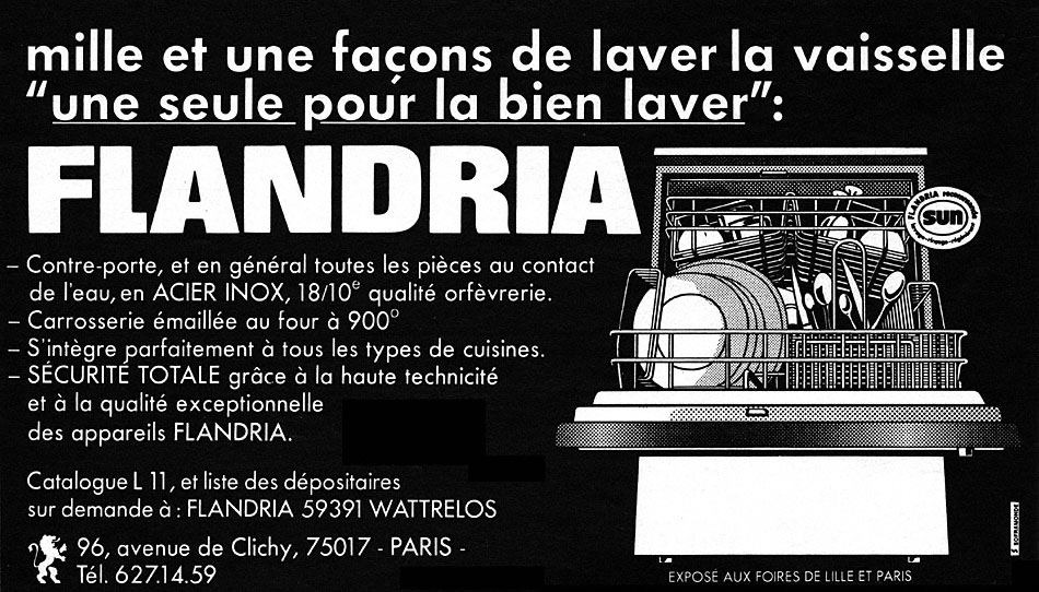 Advert Flandria 1976
