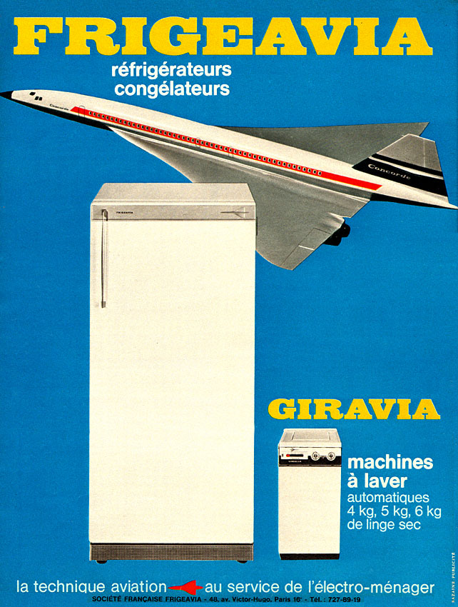 Advert Frigeavia 1969