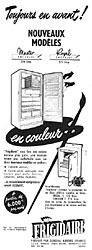 Advert Frigidaire 1954