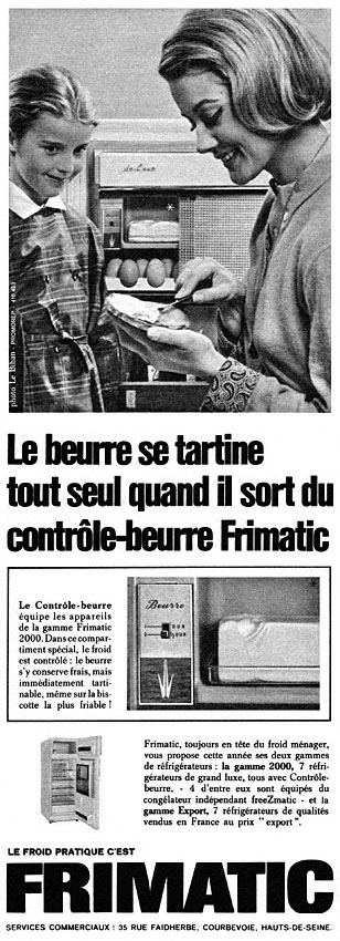 Advert Frimatic 1966