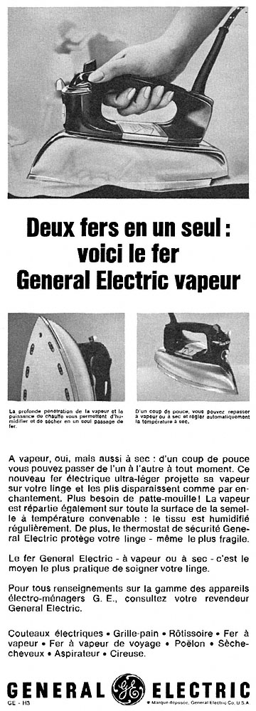 Advert General Electric 1965