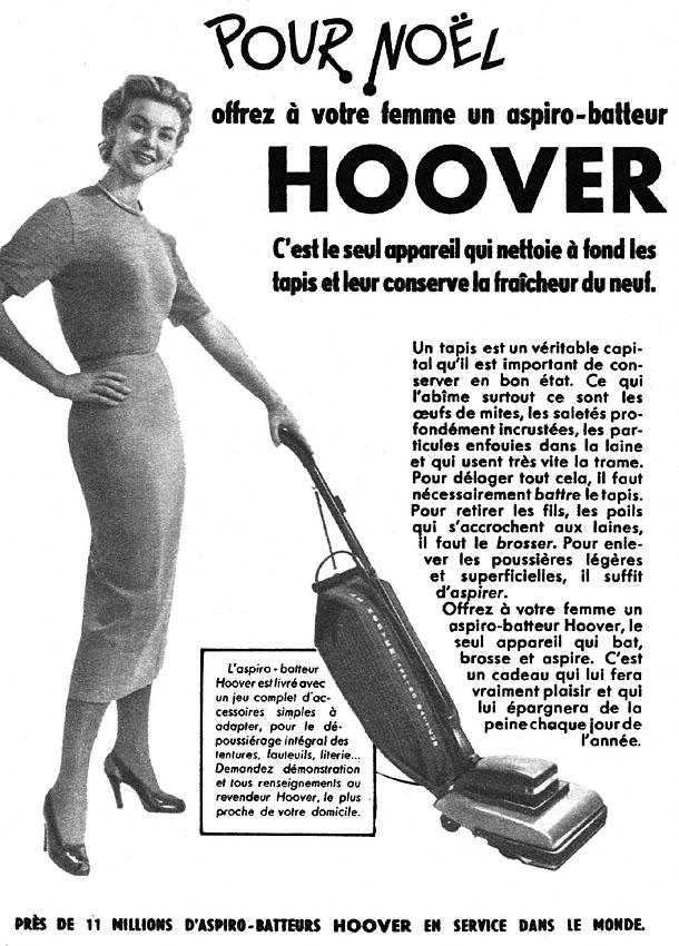 Advert Hoover 1953