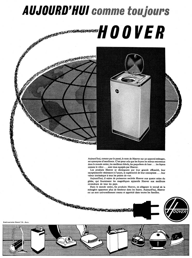 Advert Hoover 1959