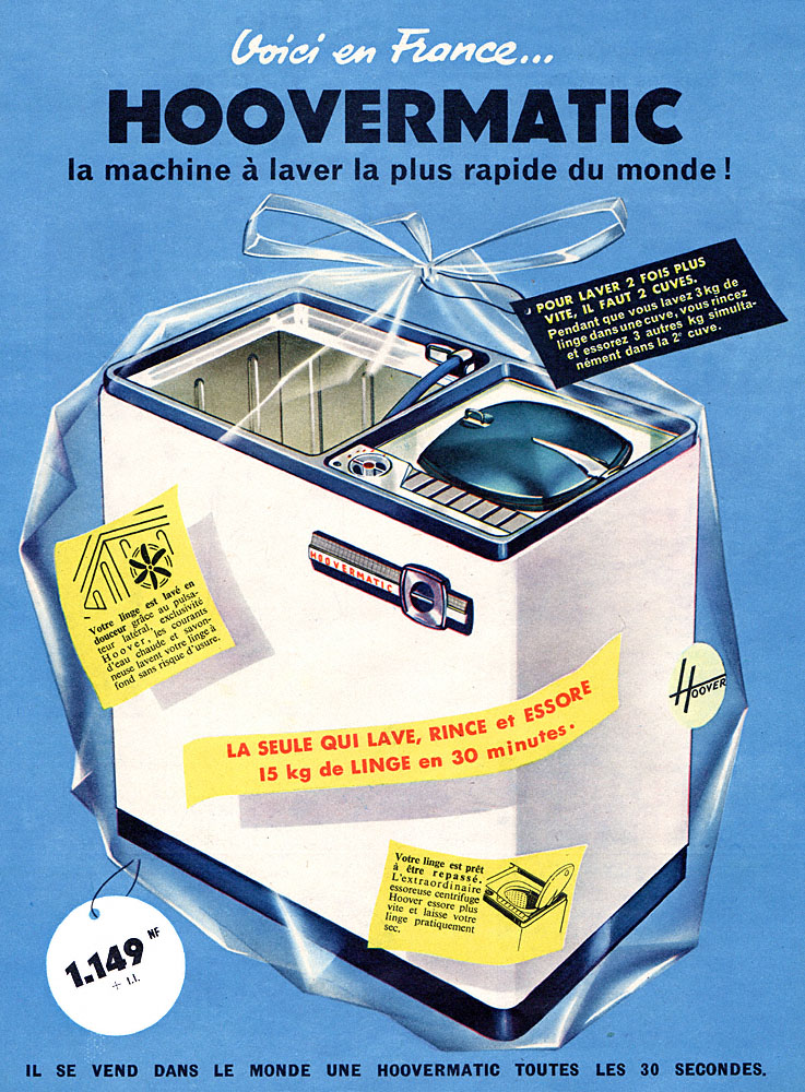 Advert Hoover 1960