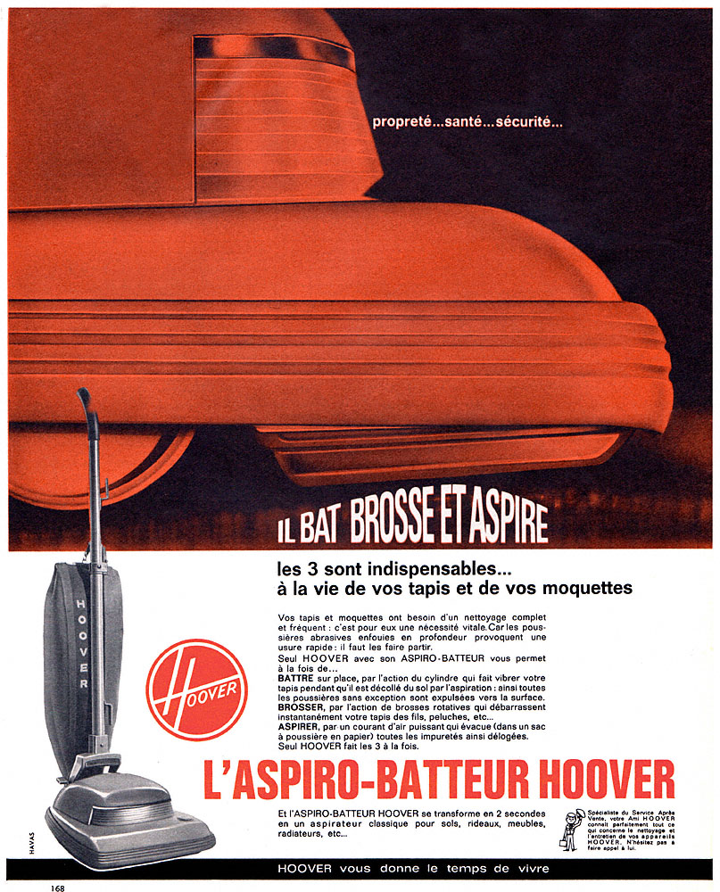 Advert Hoover 1963