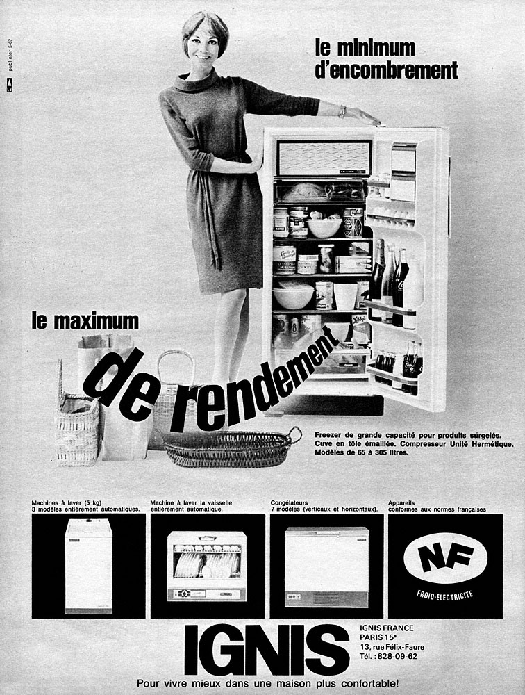 Advert Ignis 1967