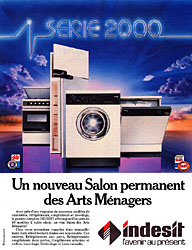 Advert Indesit 1983