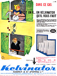 Advert Kelvinator 1960