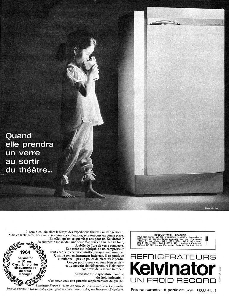 Advert Kelvinator 1964