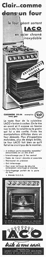 Advert Laco 1960