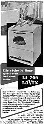 Advert Lavix 1957