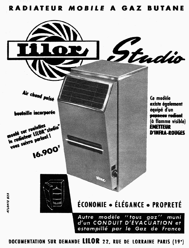 Advert Lilor 1955
