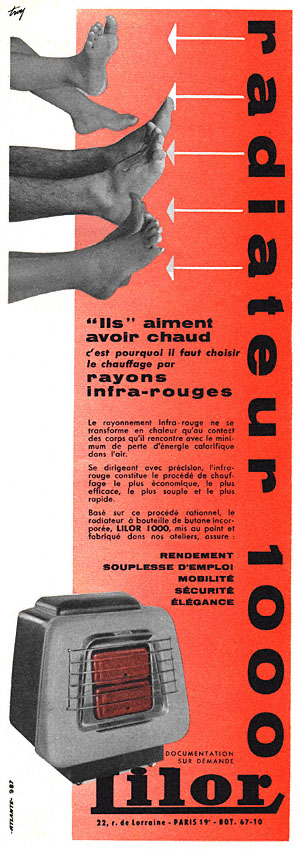 Advert Lilor 1956