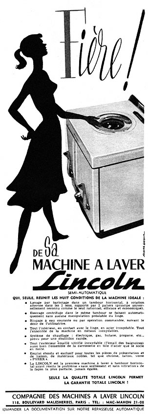 Advert Lincoln 1955