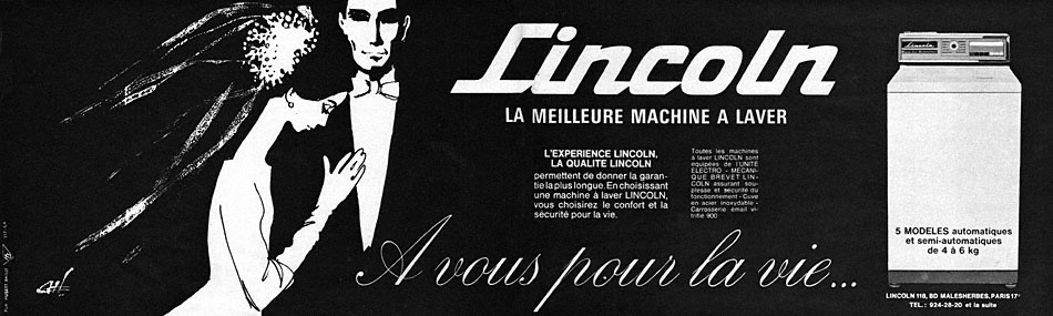 Advert Lincoln 1964