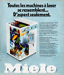 Advert Miele 1974