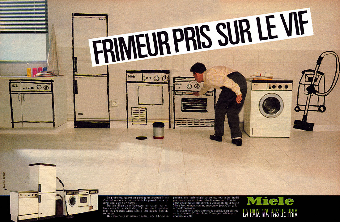Advert Miele 1985