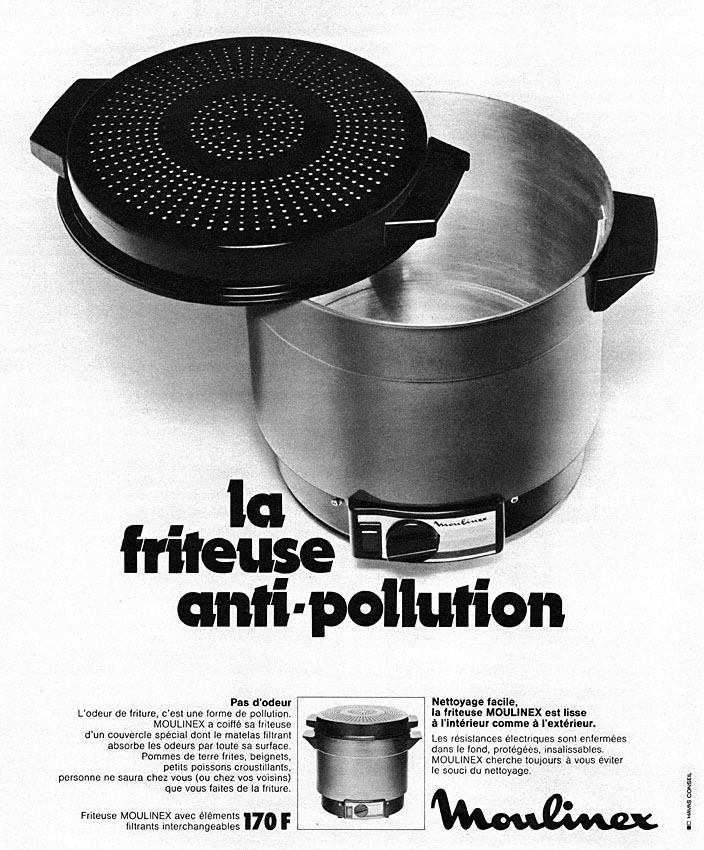 Advert Moulinex 1972